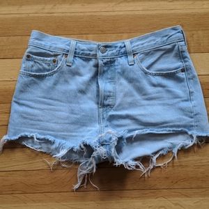 Levi's denim shorts